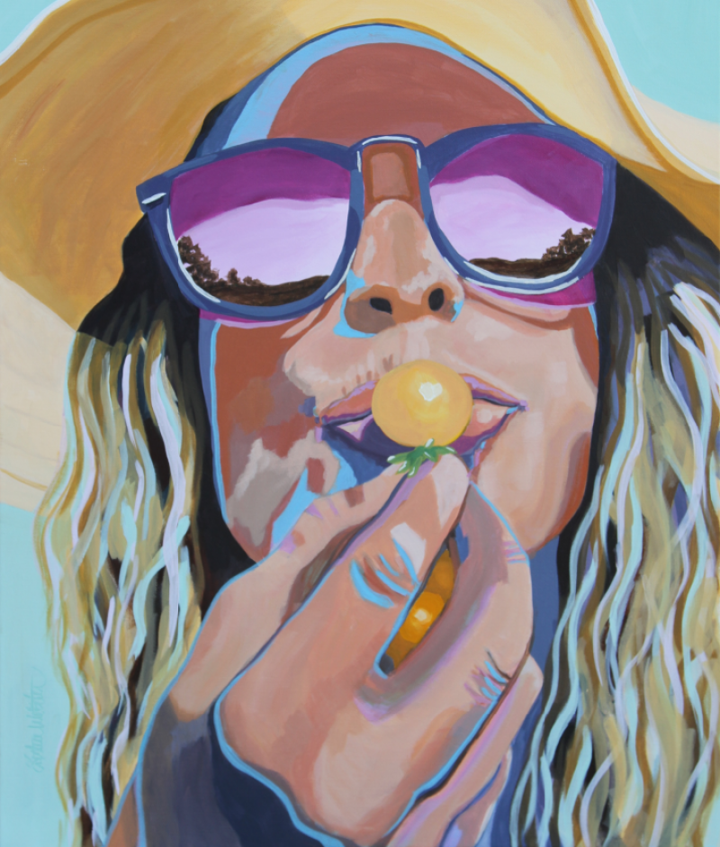 Sunkissed by Kristin Webster - Merit Award, Painting Opaque