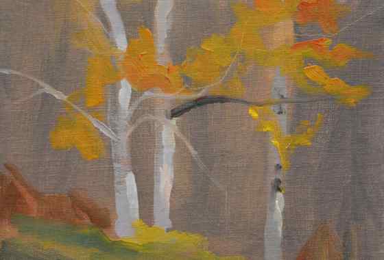 Three Trees study by Mary Ann Cleary