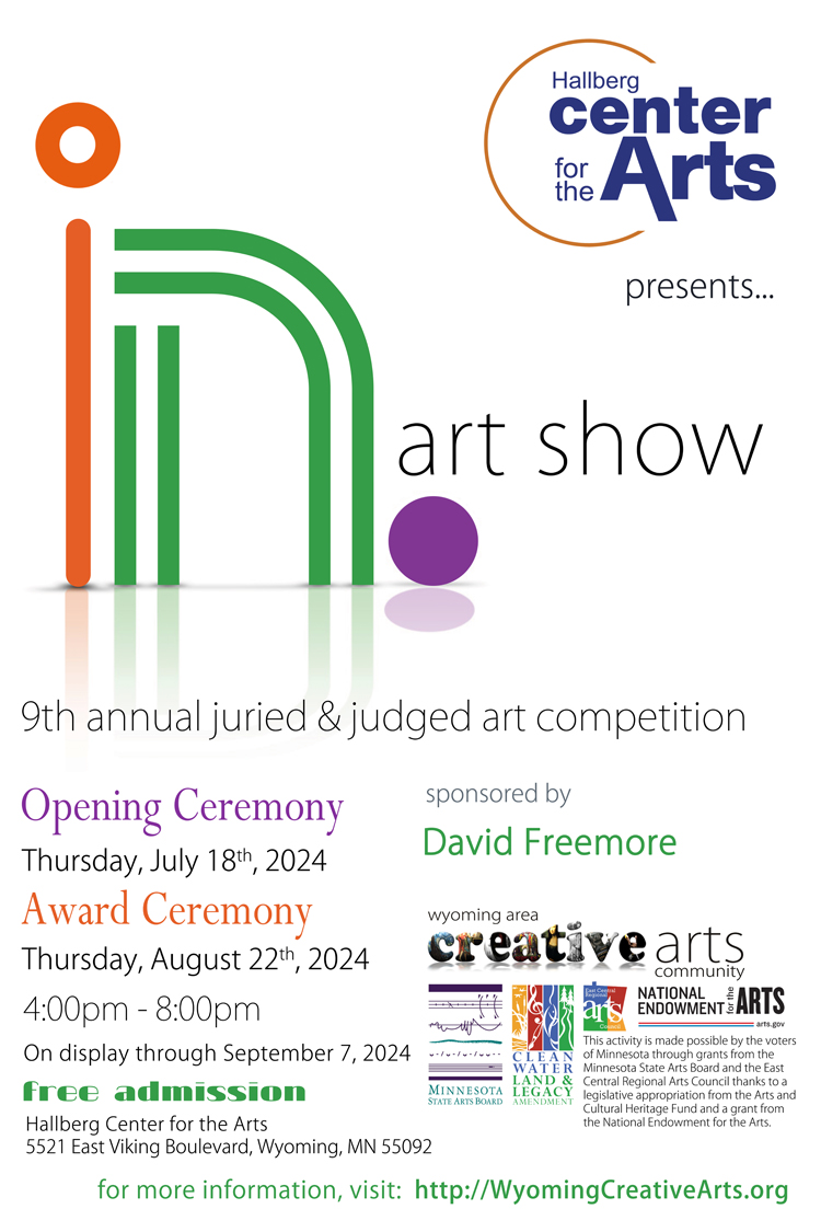 In. Art Show Award Ceremony at the Hallberg Center for the Arts | ECRAC