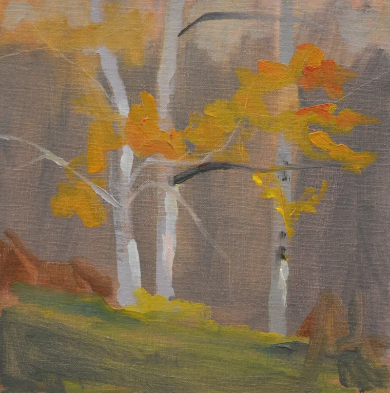 Three Trees study by Mary Ann Cleary