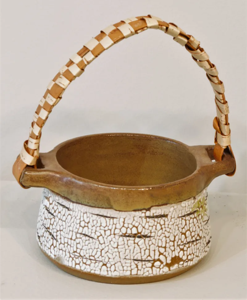 Birch Basket by Sue Flanders