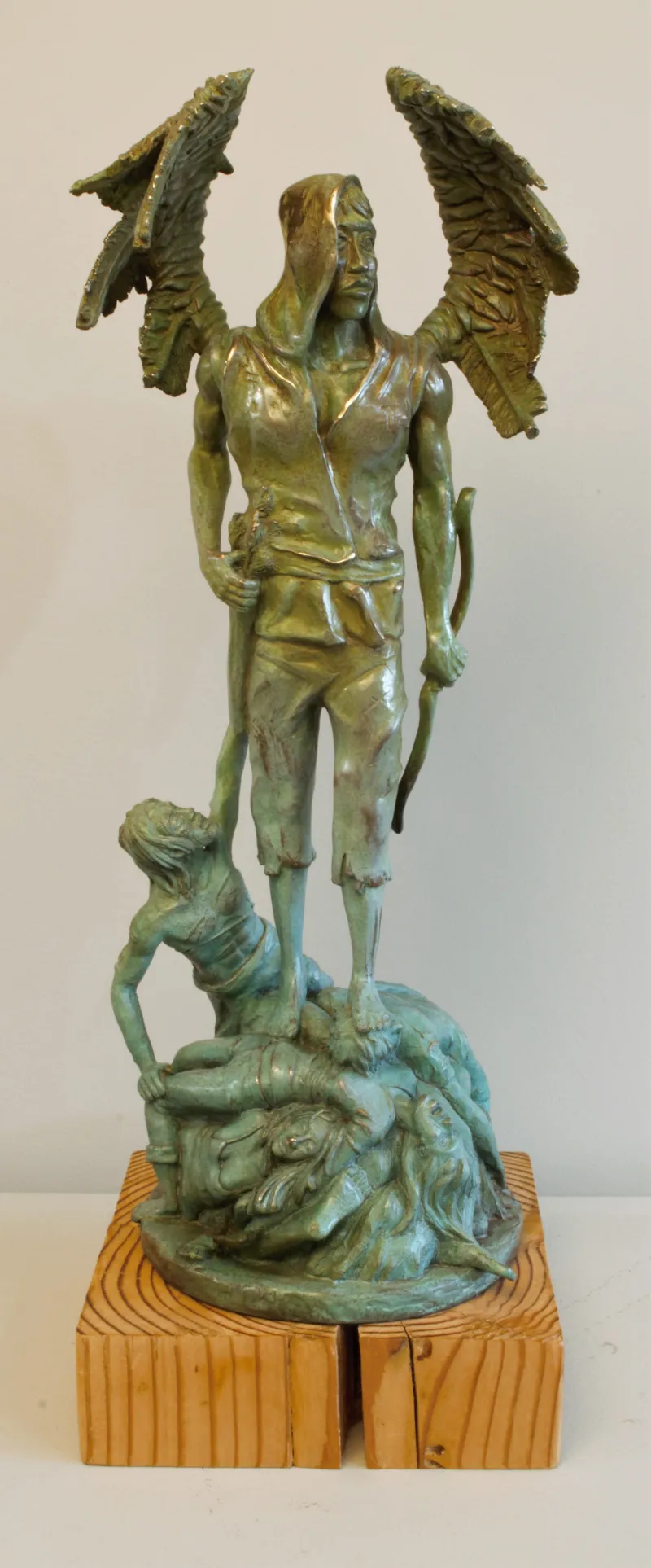 The Hunter, bronze by James Sullivan of Cambridge, MN