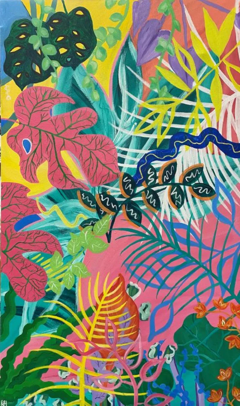 Jungle Vibes by Isabelle Helseth - Merit Award, Painting Opaque