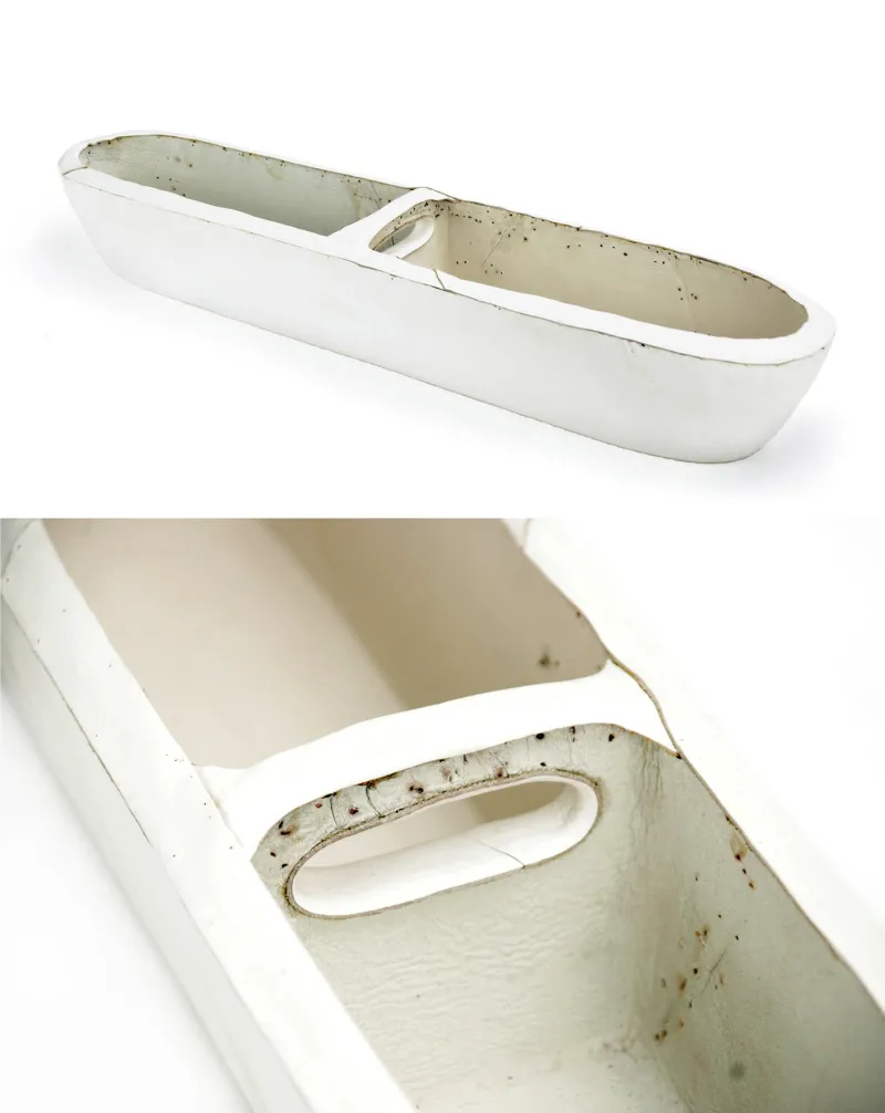 Leather Trough by Maggie Jaszczak