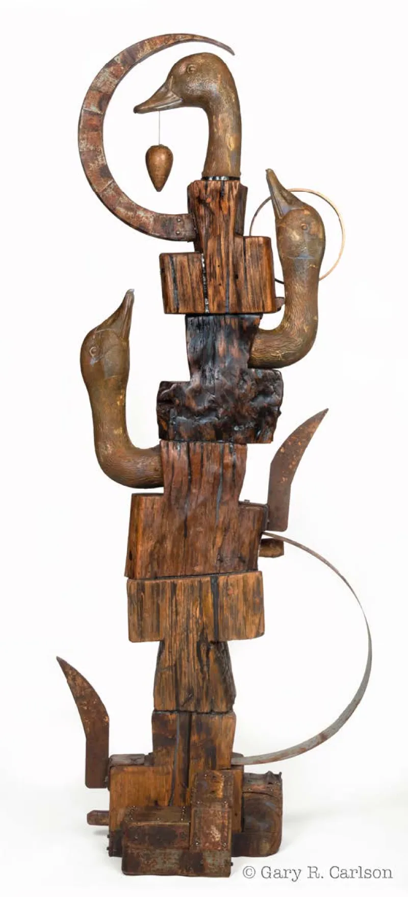 Popple Creek Pioneer Totem by Gary Carlson