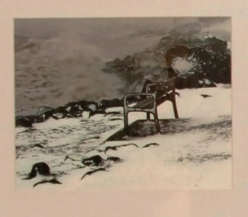 Third Place Photography- “Winter Boardwalk”, by Nicole Heinks of Cambridge