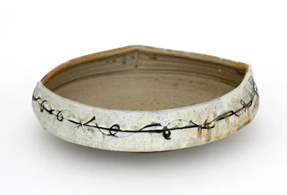 Barbed Wire Bowl by Matthew Krousey