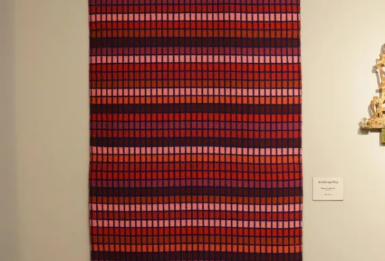 Krokbragd Rug by Wayne Johnson - Artistic Merit Award (2nd Place)