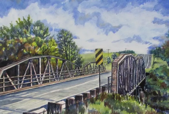 Ghost of Highway 65 by Lorraine Hendershot