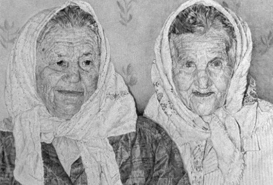 Ukrainian Women - Maria and Inna by Marilyn Cuellar