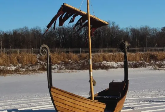 Viking Ship by Keith Raivo