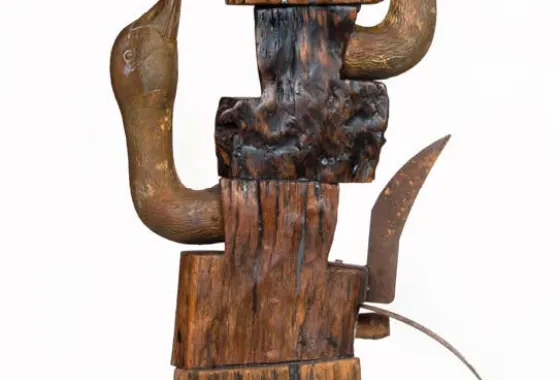 Popple Creek Pioneer Totem by Gary Carlson